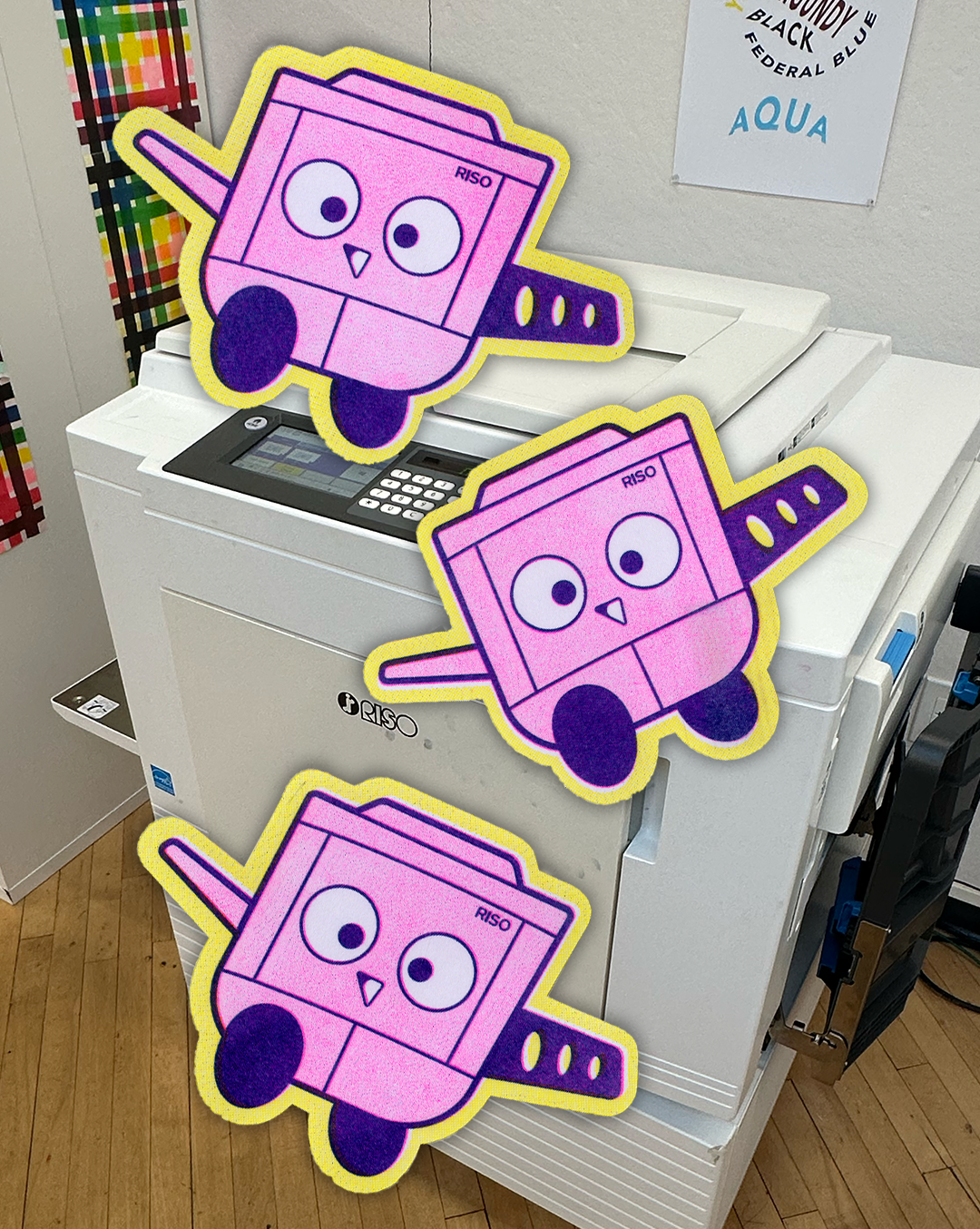 An example of One Piece and Dragon Ball fanzine spreads